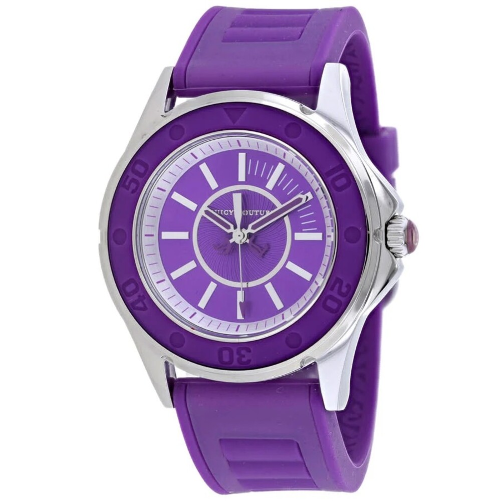 Juicy Couture Rich Girl Purple Dial Ladies Watch 1900873 - Purple